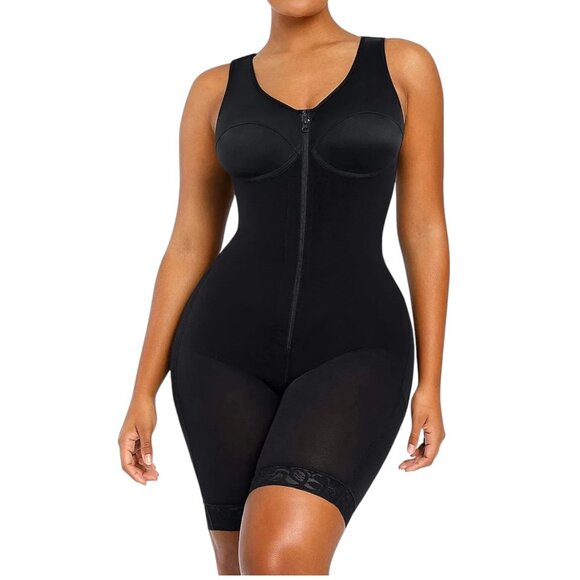 Advanced Support Sculpted Bodysuit - Targeted Compression • Built-In Bra - Picture 4 of 9